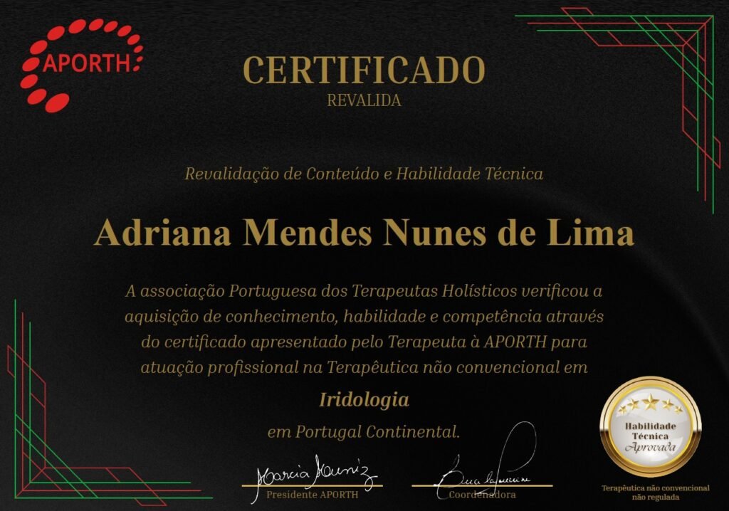 APORTH Certificado